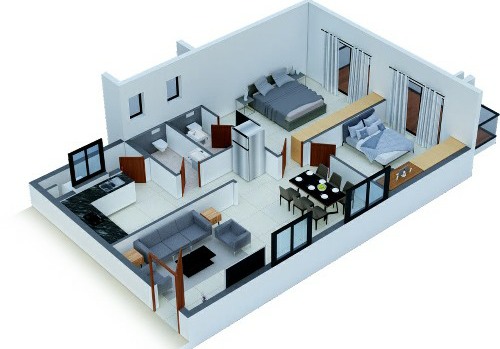 Hillside Living Apartment