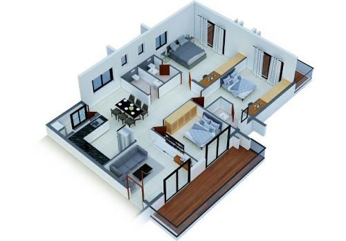 Hillside Living Apartment