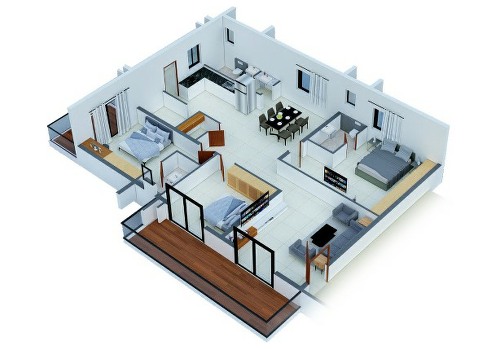 Hillside Living Apartment