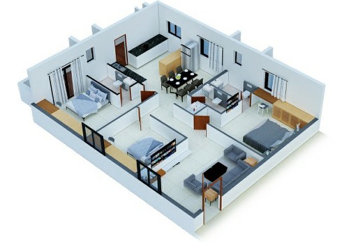 Hillside Living Apartment