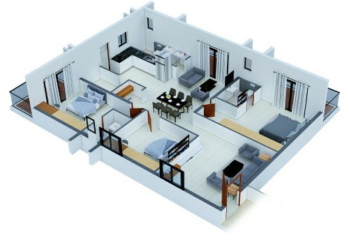 Hillside Living Apartment